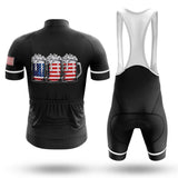 Adibike - Beer American Flag - Men's Cycling Uniform