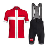 Adibike - Denmark Flag - Men's Cycling Uniform