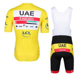 Adibike - TEAM UAE Pro - YELLOW - Men's Cycling Uniform