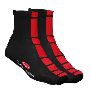 Adibike BOBTEAM Thermal Shoe Covers Colors black - red
