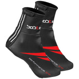 Adibike BOBTEAM Thermal Shoe Covers Performance Line black - red