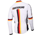 Adibike German Cycling Team Men's Cycling Long Sleeves Jersey