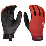 Adibike Pro Full Finger Gloves white - red