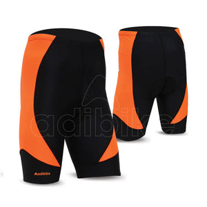 Custom Made Cycling Short Black And Orange