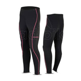Ladies Cycling Trousers Black And Pink Stripes