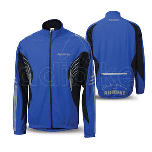 Men Cycling Jacket Dark Blue With Black Side Panel